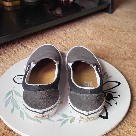 Men’s Van Skate Slip On Raven/Black Skate Shoes size 7.5. - Picture 6 of 17